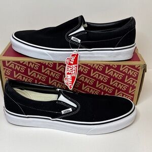 Mens Vans Slip-ons Black 10.5